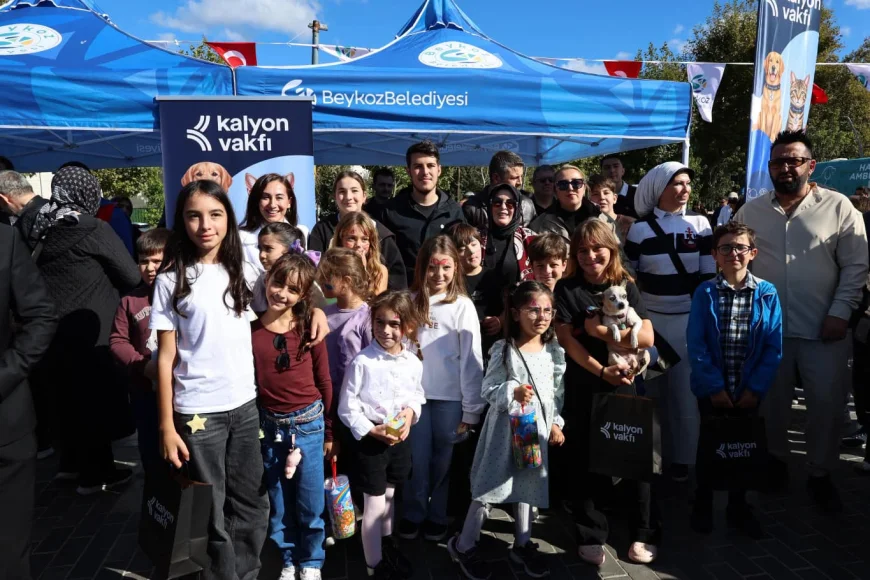 Beykoz Yaşam Festivali’nde “Her Cana Değer” mesajı: Çocuklar can dostlarla buluştu