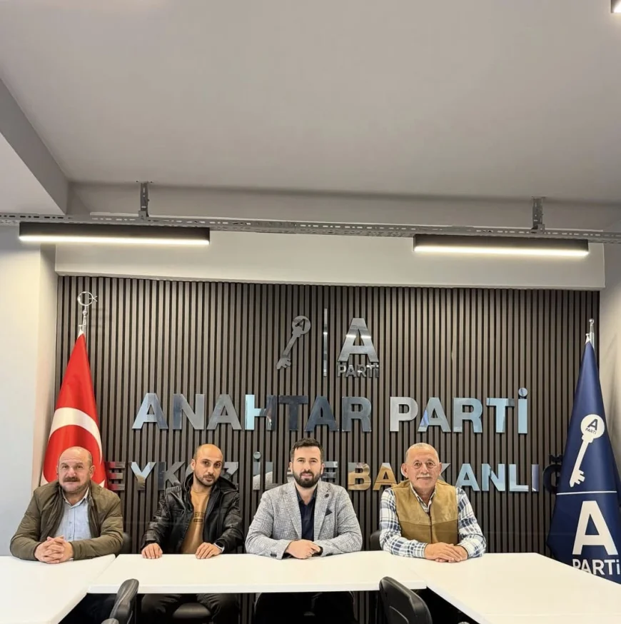 Anahtar Parti Beykoz İlçe Başkanı Onur Kaya: “Beykoz için fikir alışverişimizi sürdürüyoruz”