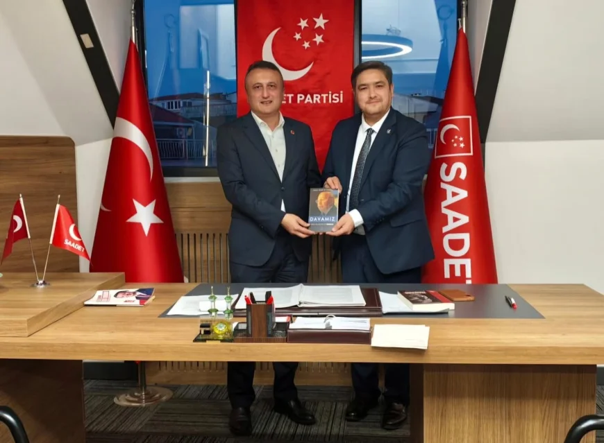 Yeniden Refah Partisi Ümraniye İlçe Başkanı Orçun Şekercioğlu’ndan Saadet Partisi’ne İade-i Ziyaret: Ümraniye’nin Geleceği Masaya Yatırıldı