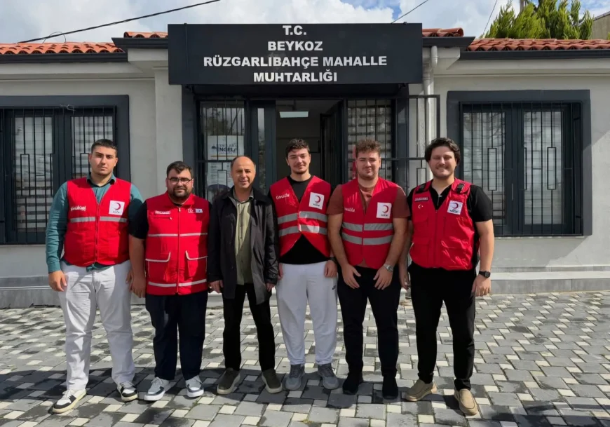 Genç Kızılay Beykoz Başkanı Ahmet Emre Can: “İyilik İçin Birlikte, Dayanışma İçin Omuz Omuza”