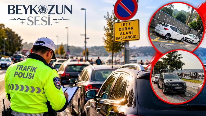 Beykoz’da Hatalı Park Denetimi: 36 Sürücüye 44 Bin 856 Lira Ceza Kesildi