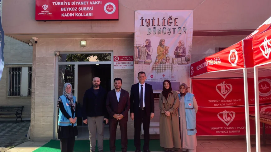 Beykoz Kaymakamı Dr. Fatih Ürkmezer İyilik Çarşısı ve İyilik Atölyelerinin Açılışına Katıldı