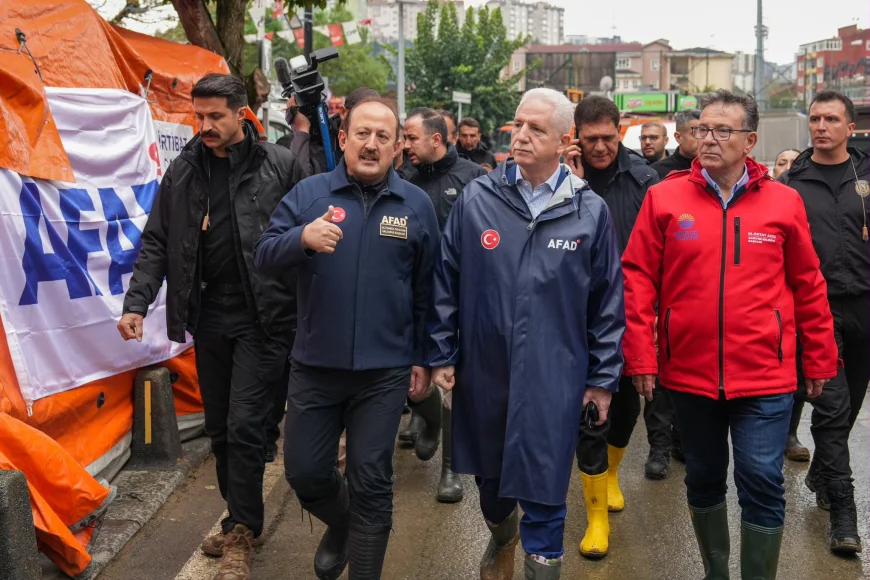 İstanbul Valisi Davut Gül: “Beykoz’da Yaklaşık 320 Ev ve 20 İş Yerini Su Bastı, Can Kaybımız Yok”