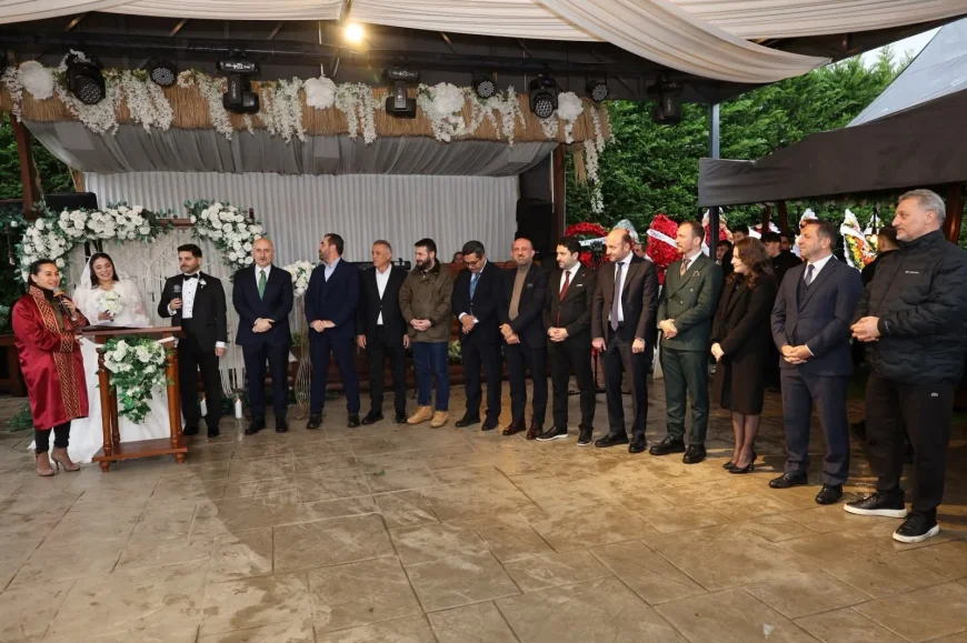 Beykoz Belediyesi Müdürleri Sinem Şahin ve Osman Nuri Hafızoğlu Görkemli Nikâh Töreniyle Dünyaevine Girdi