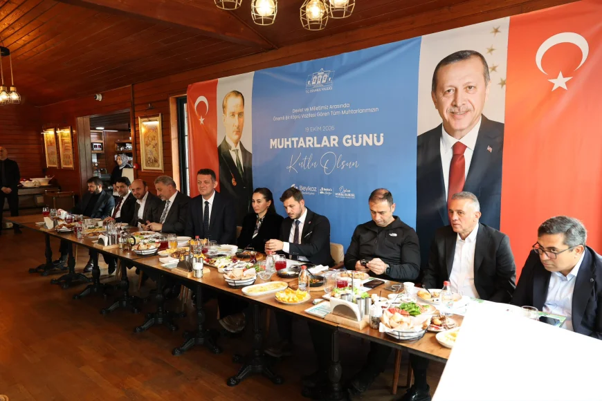 Beykoz’da 19 Ekim Muhtarlar Günü Kutlandı: İlçe Protokolü ve MHP İlçe Başkanı Mehmet Gündoğdu’dan Birlik ve Dayanışma Mesajı