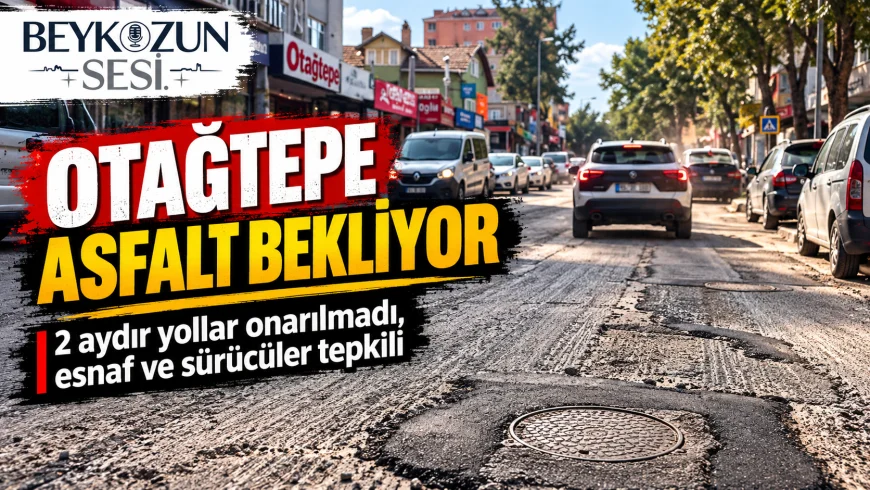 Beykoz Otağtepe’de İki Aydır Asfalt Bekleyen Yollar Esnafı ve Sürücüleri İsyan Ettirdi: “Kazdılar ve Gittiler!”
