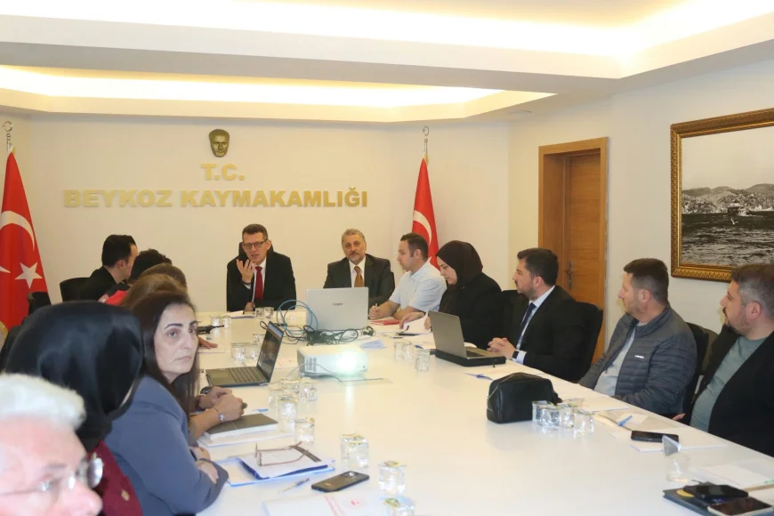 Beykoz Kaymakamı Dr. Fatih Ürkmezer Başkanlığında AFAD Deprem Tatbikatı Koordinasyon Toplantısı Gerçekleştirildi